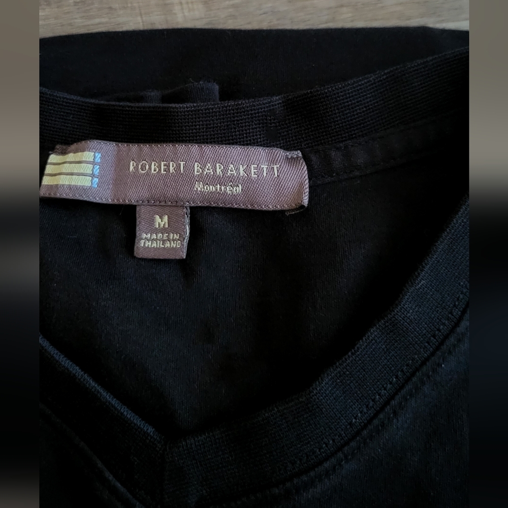 Men's Black V-neck